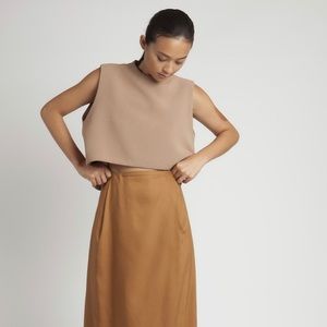 KAAREM Wind Chime top camel XS